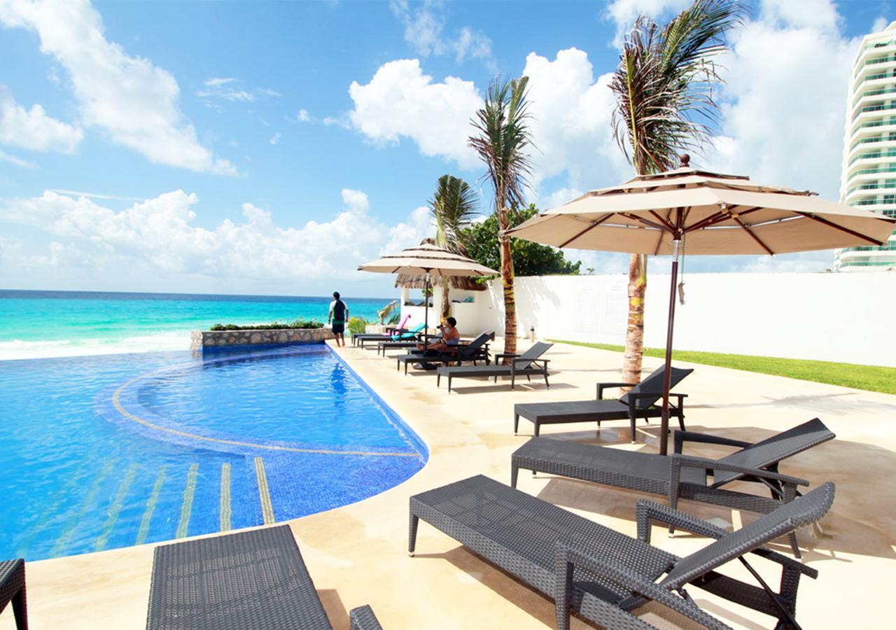 Ocean Front | Sl Aparthotel Cancun Exterior photo